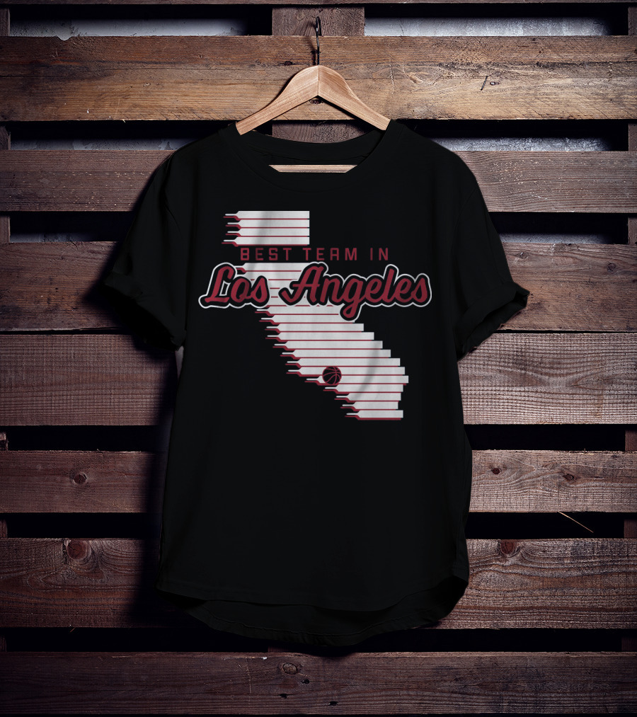 Best Team In Los Angeles ClippersTeam California Basketball T-Shirt