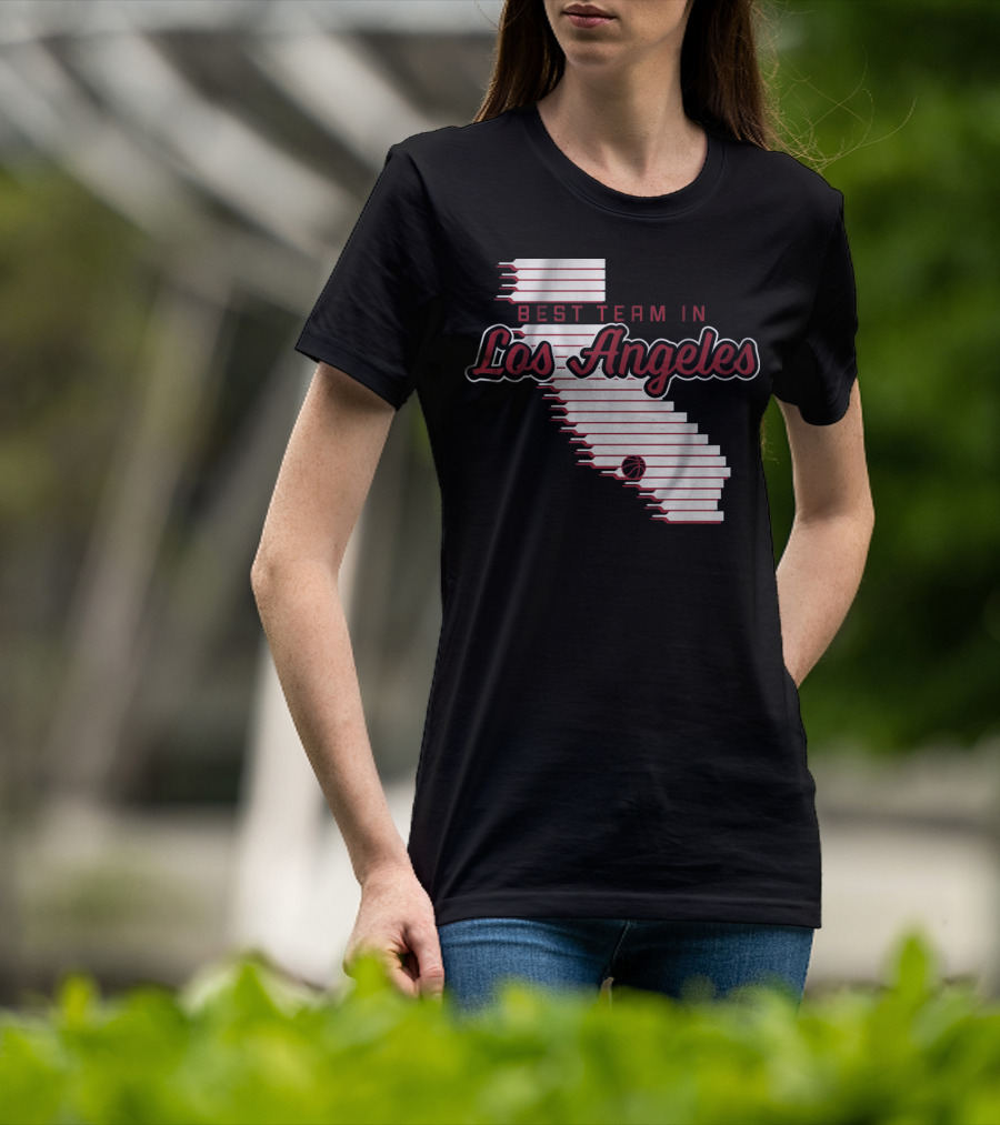 Best Team In Los Angeles ClippersTeam California Basketball T-Shirt