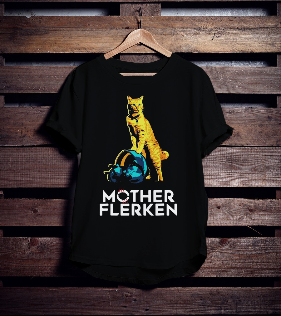 Mother Flerken Cat With Goose Helmet Marvel Fan T-Shirt