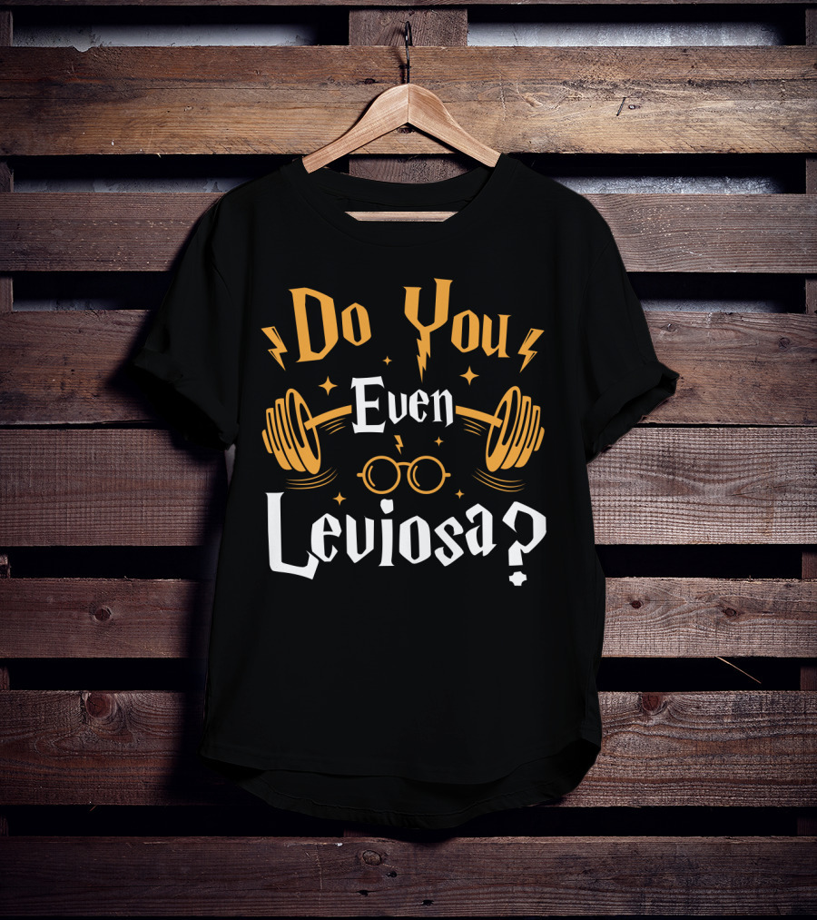 Do You Even Leviosa Wizard Workout T-Shirt