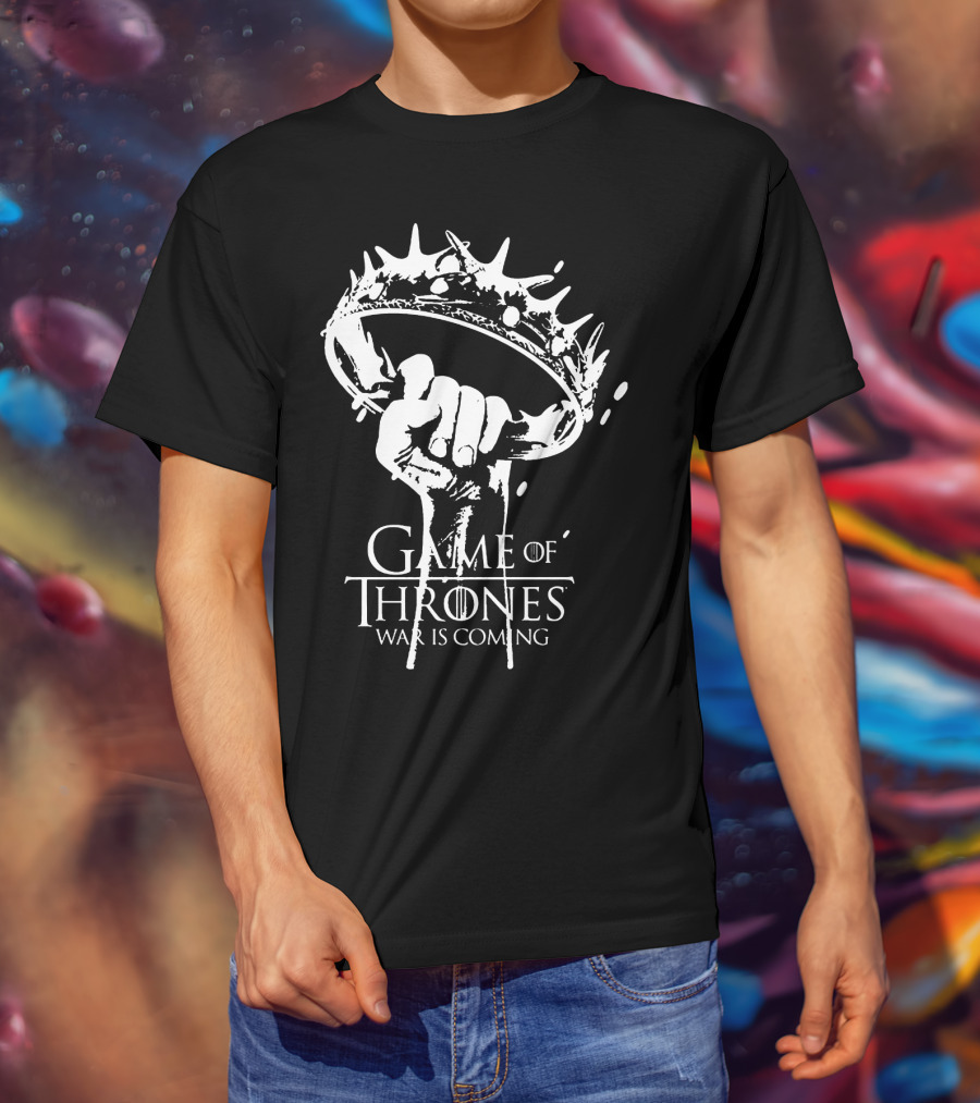 Game Of Thrones War Is Coming Crown Hand T-Shirt