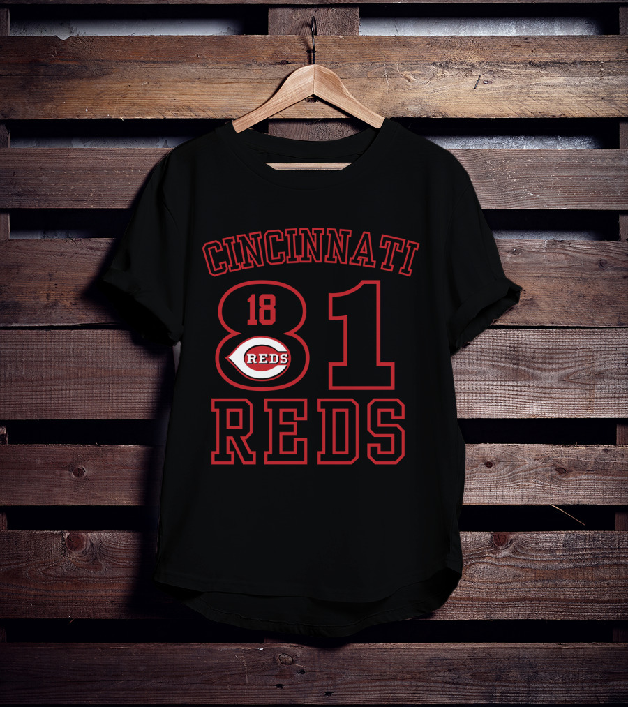 Cincinnati Reds 1881 Established Team Logo T-Shirt