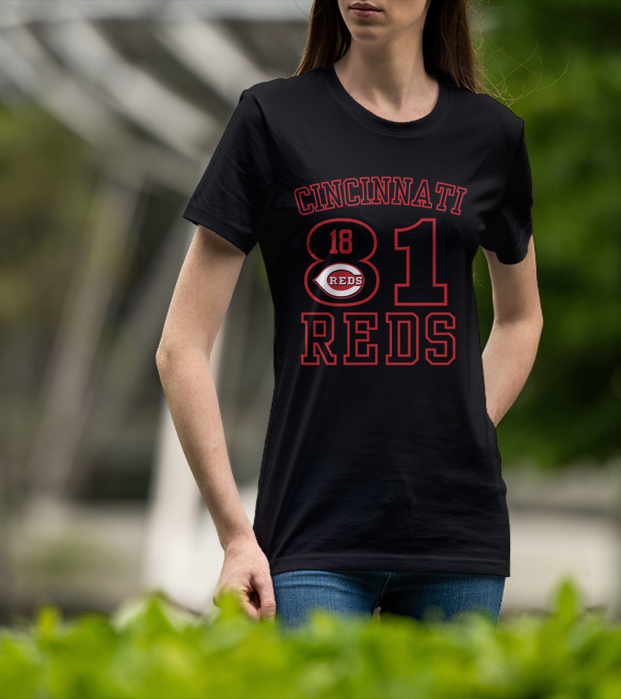 Cincinnati Reds 1881 Established Team Logo T-Shirt