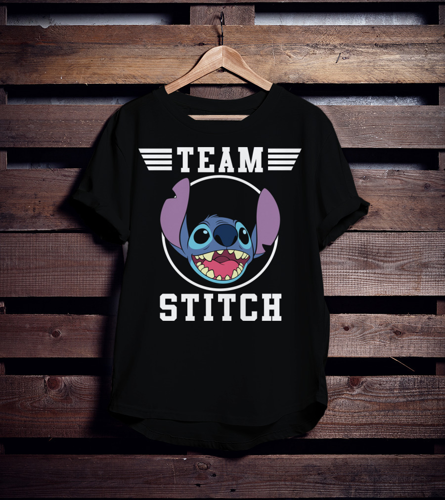 Lilo And Stitch Team Stitch Featuring Iconic Character T-Shirt