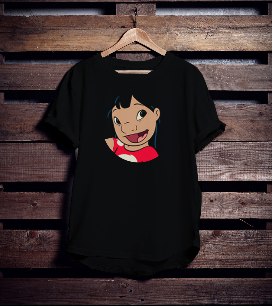 WWLD What Would Lilo Do Varsity Sports Logo Stitch T-Shirt