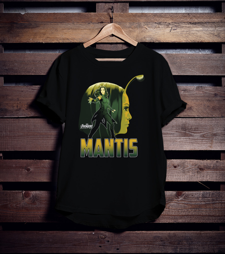 Avengers Infinity War Marvel Mantis Profile T-Shirt