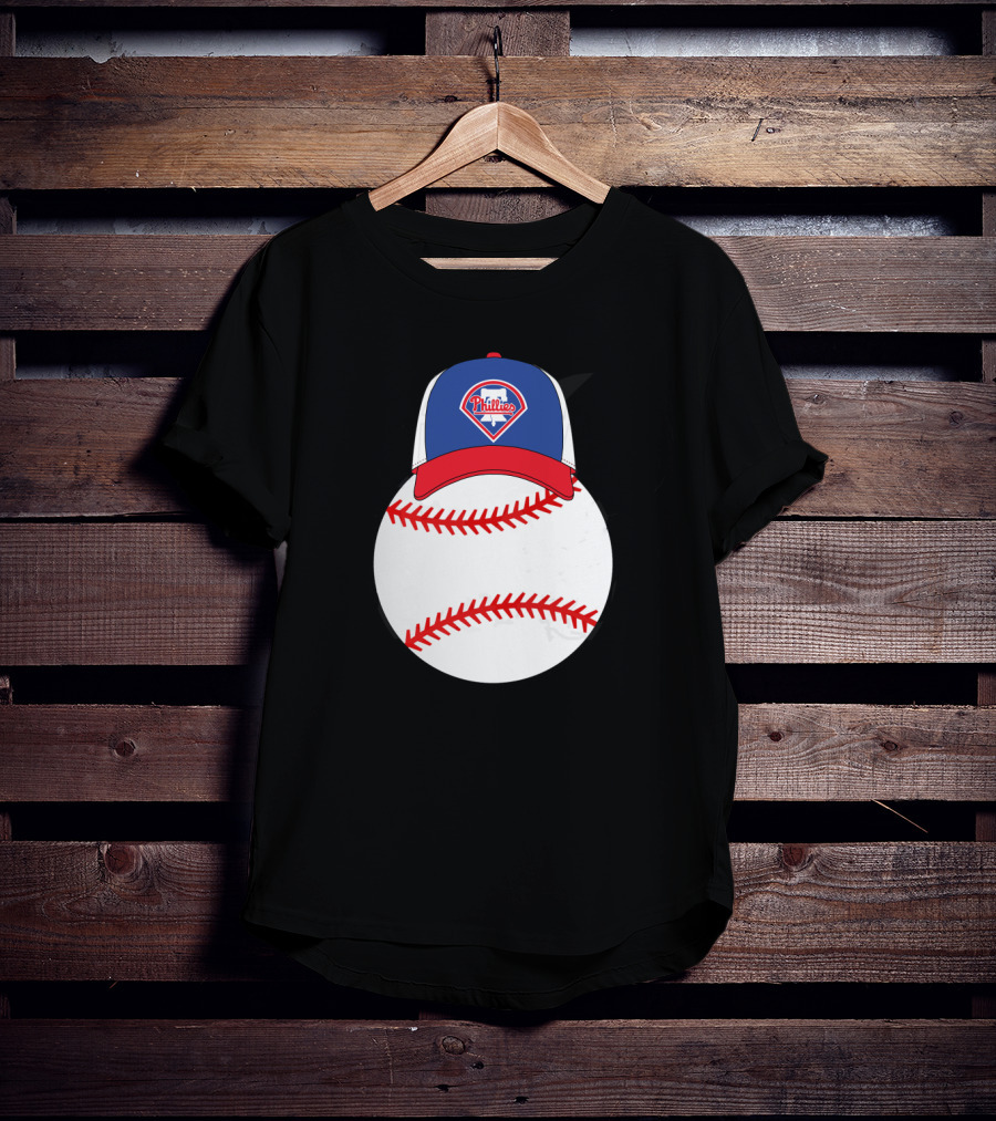 Philadelphia Phillies Mickey Mouse Baseball Hat T-Shirt