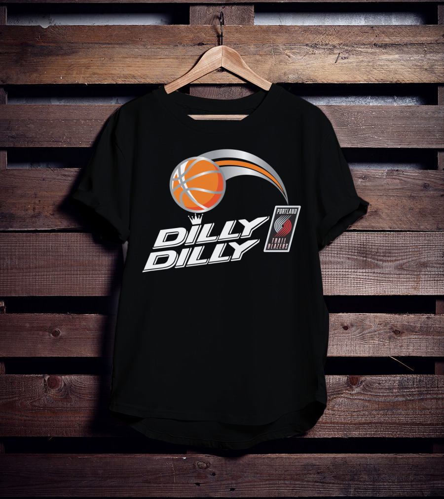 Portland Trail Blazers Dilly Dilly Basketball T-Shirt