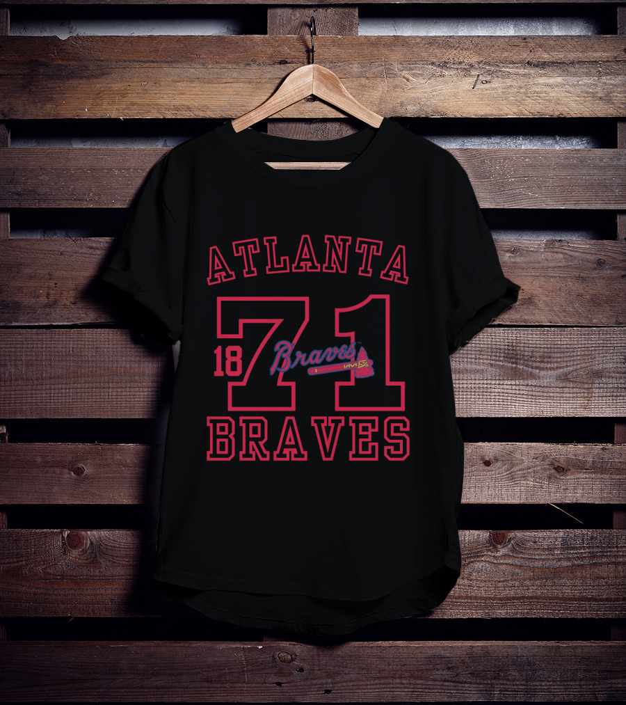 Atlanta Braves 1871 Vintage Logo Classic T-Shirt