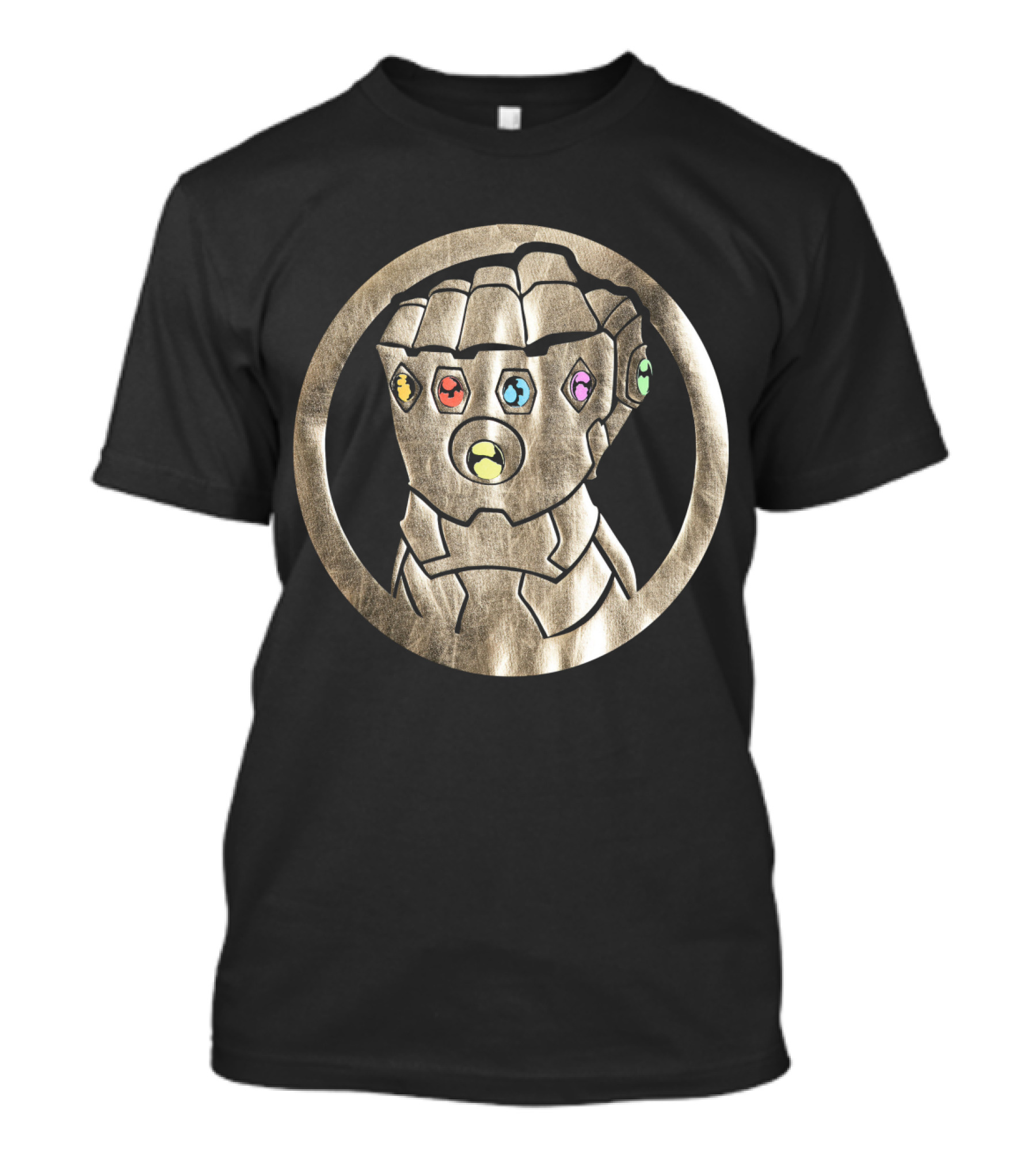 Avenger Infinity War Thanos Gauntlet With Infinity Stones T-Shirt