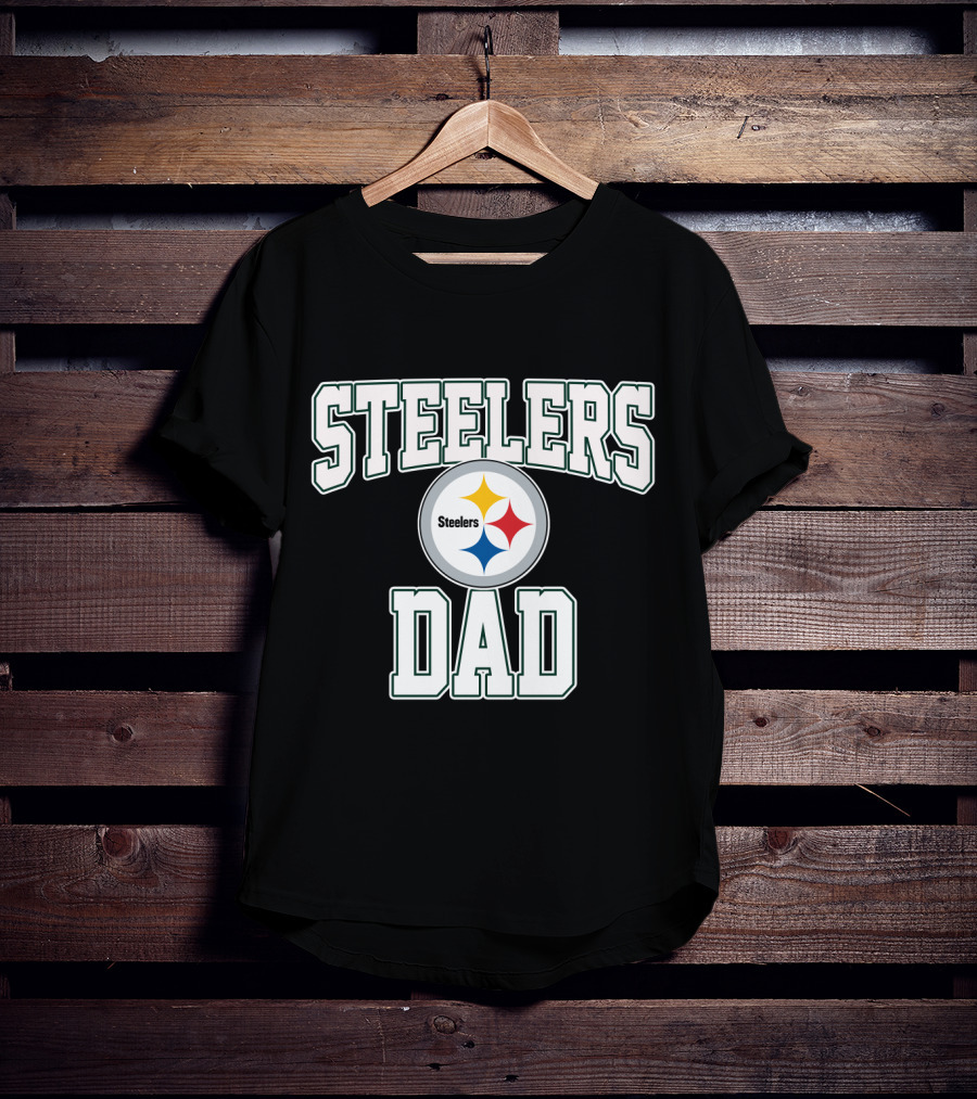 Steelers Dad Best Pittsburgh Fathers Day T-Shirt