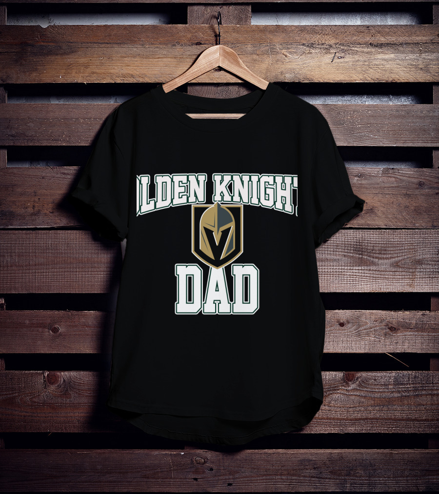 Golden Knights Dad Vegas Hockey Fan T-Shirt
