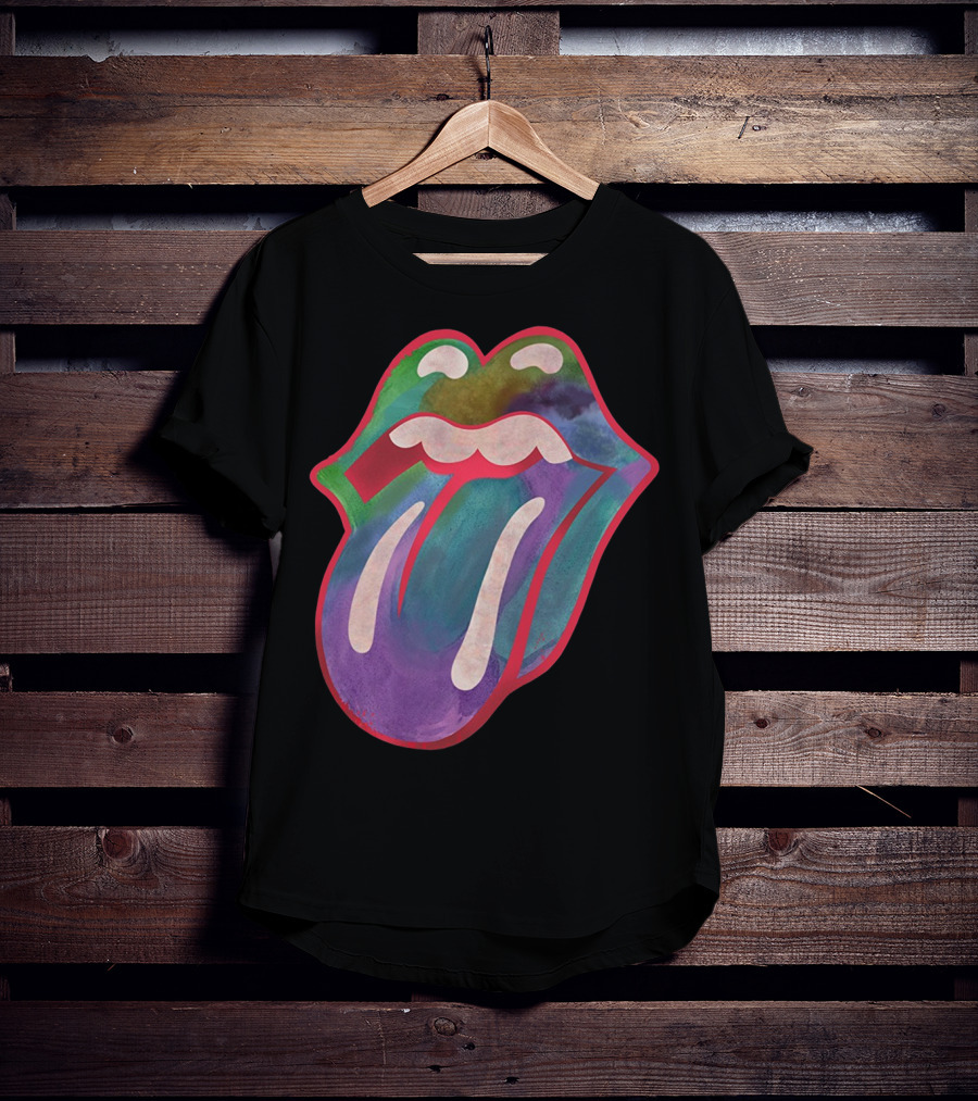 The Rolling Stones Multicolor Tongue T-Shirt