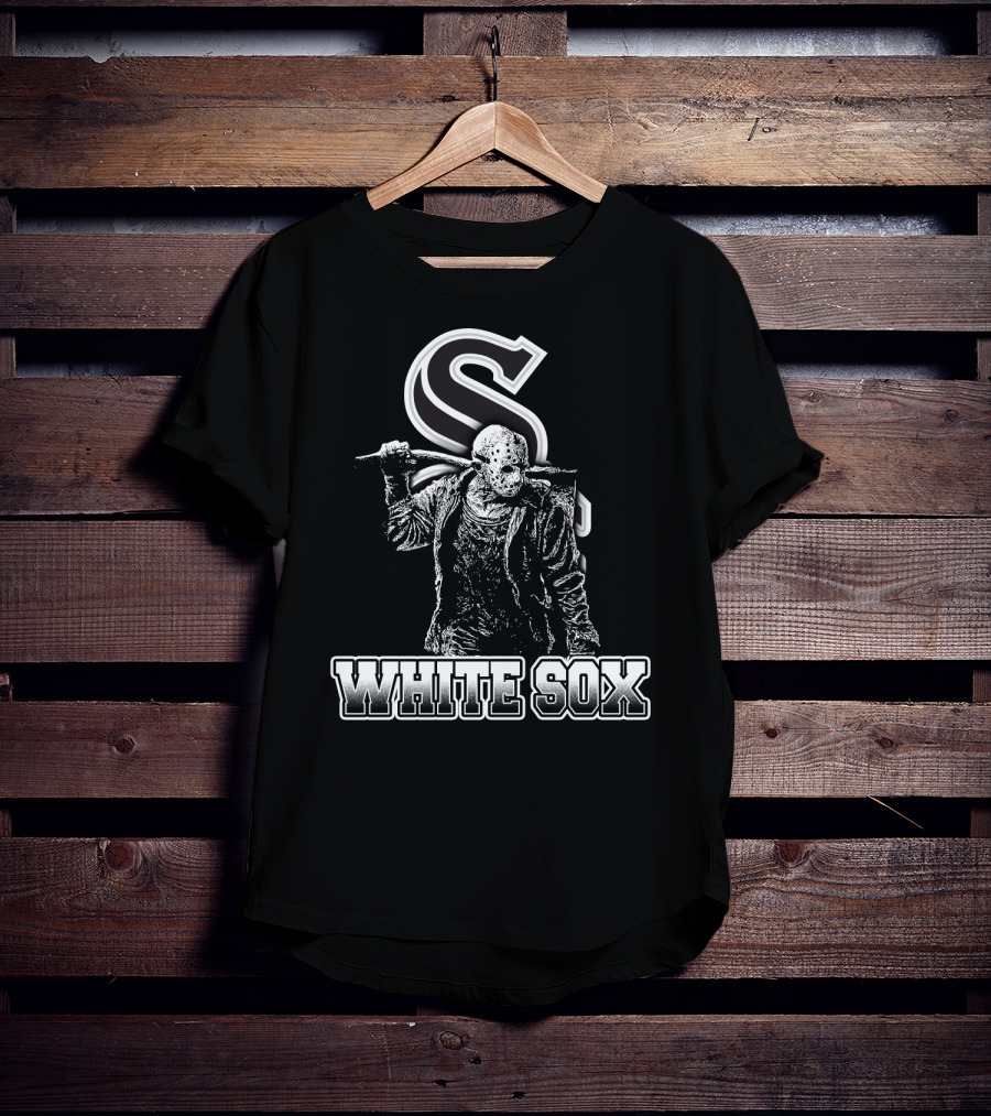 Chicago White Sox Jason Voorhees Horror Baseball Fans T-Shirt