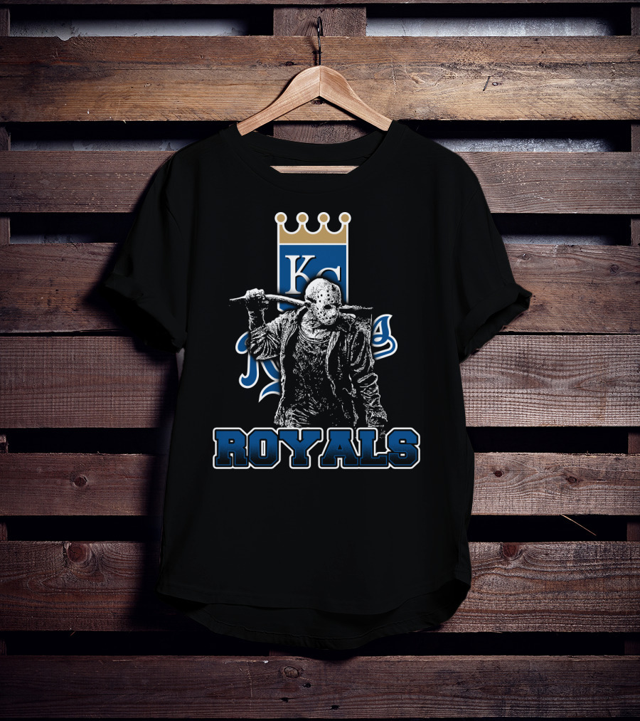 Kansas City Royals Fans Jason Voorhees Mashup T-Shirt