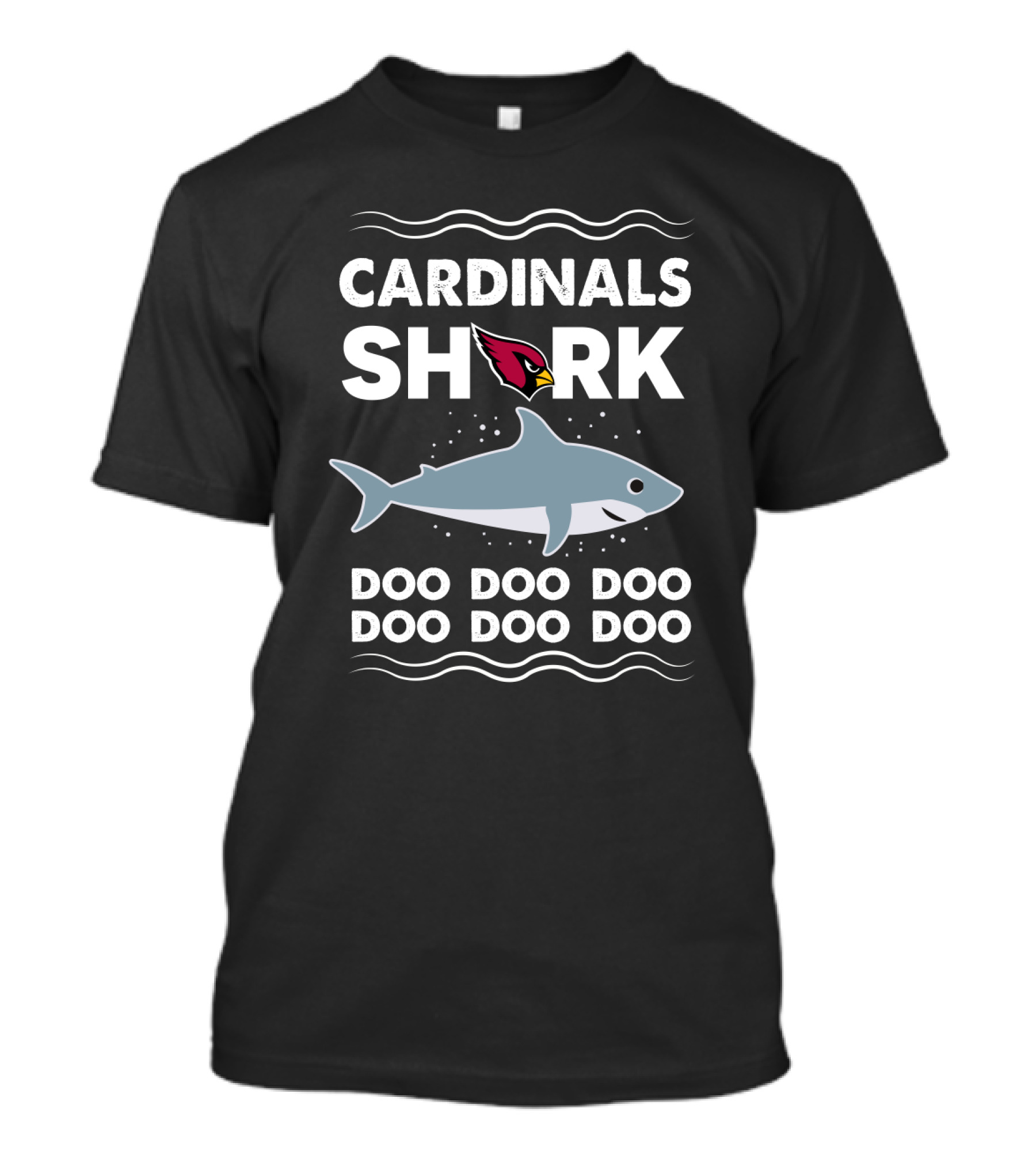 Cardinals Shark Arizona Doo Doo Doo With Cardinal T-Shirt