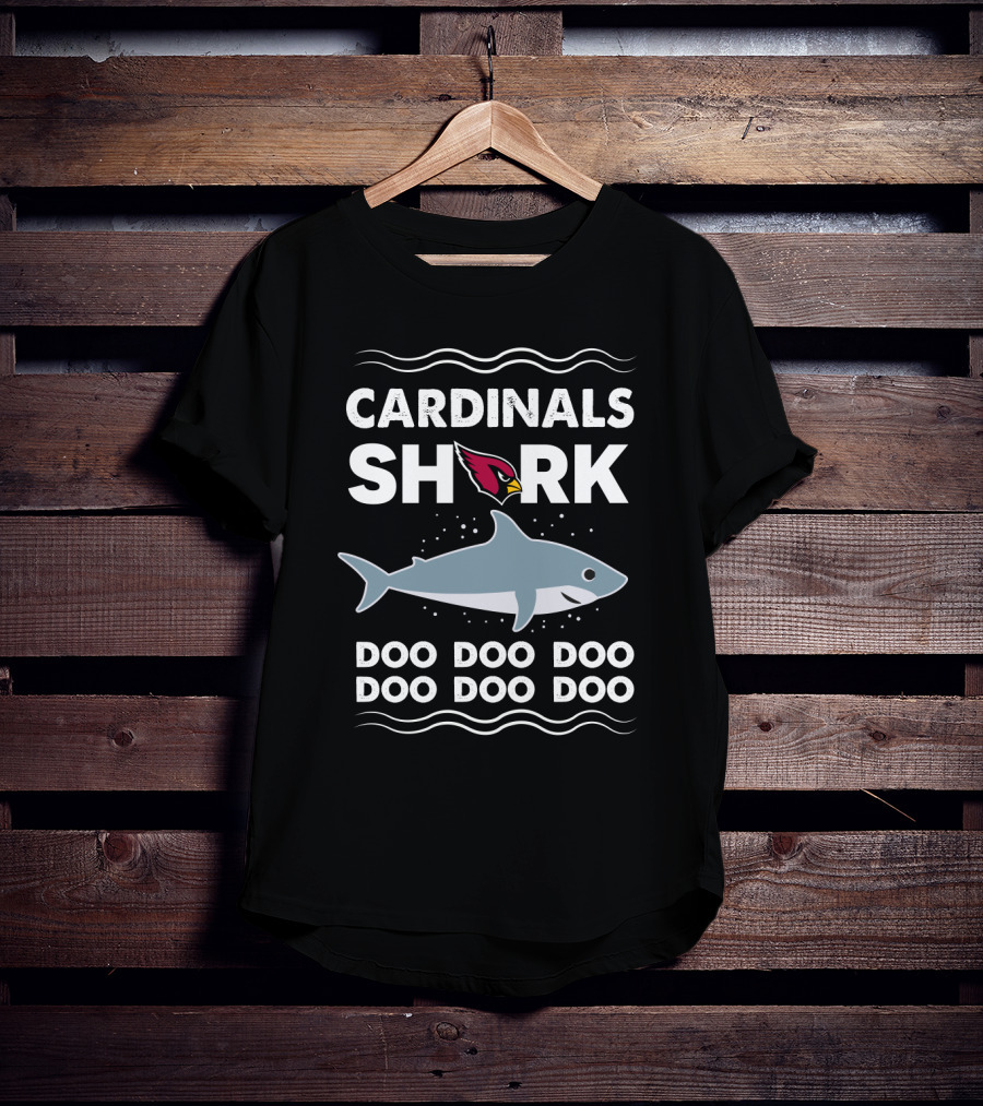 Cardinals Shark Arizona Doo Doo Doo With Cardinal T-Shirt