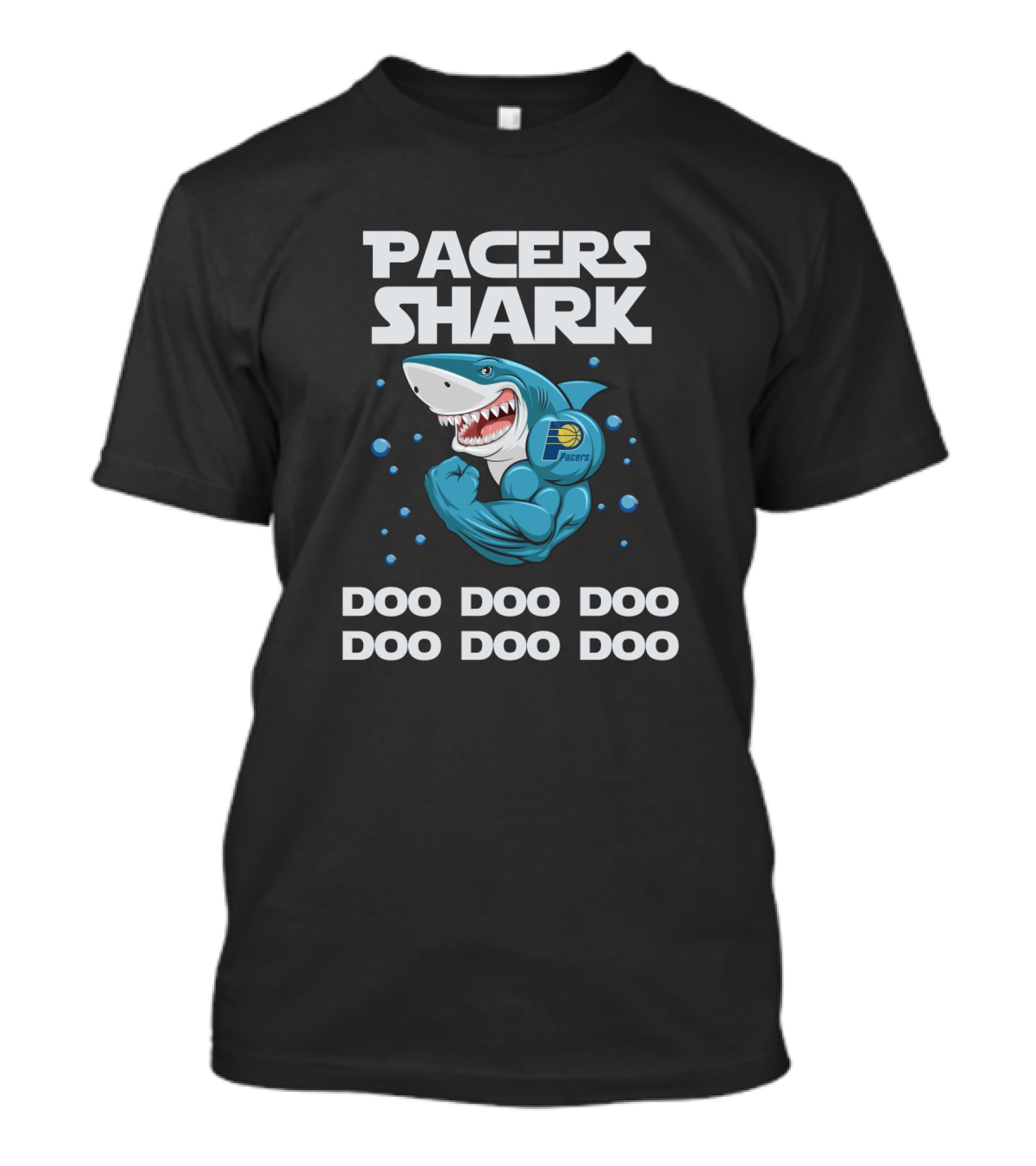 Pacers Shark Doo Doo Doo Indiana Basketball T-Shirt