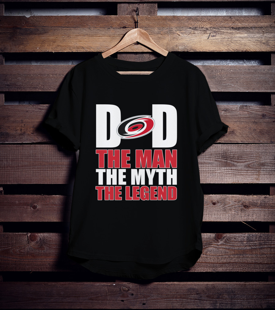 Carolina Hurricanes Dad The Man The Myth The Legend T-Shirt