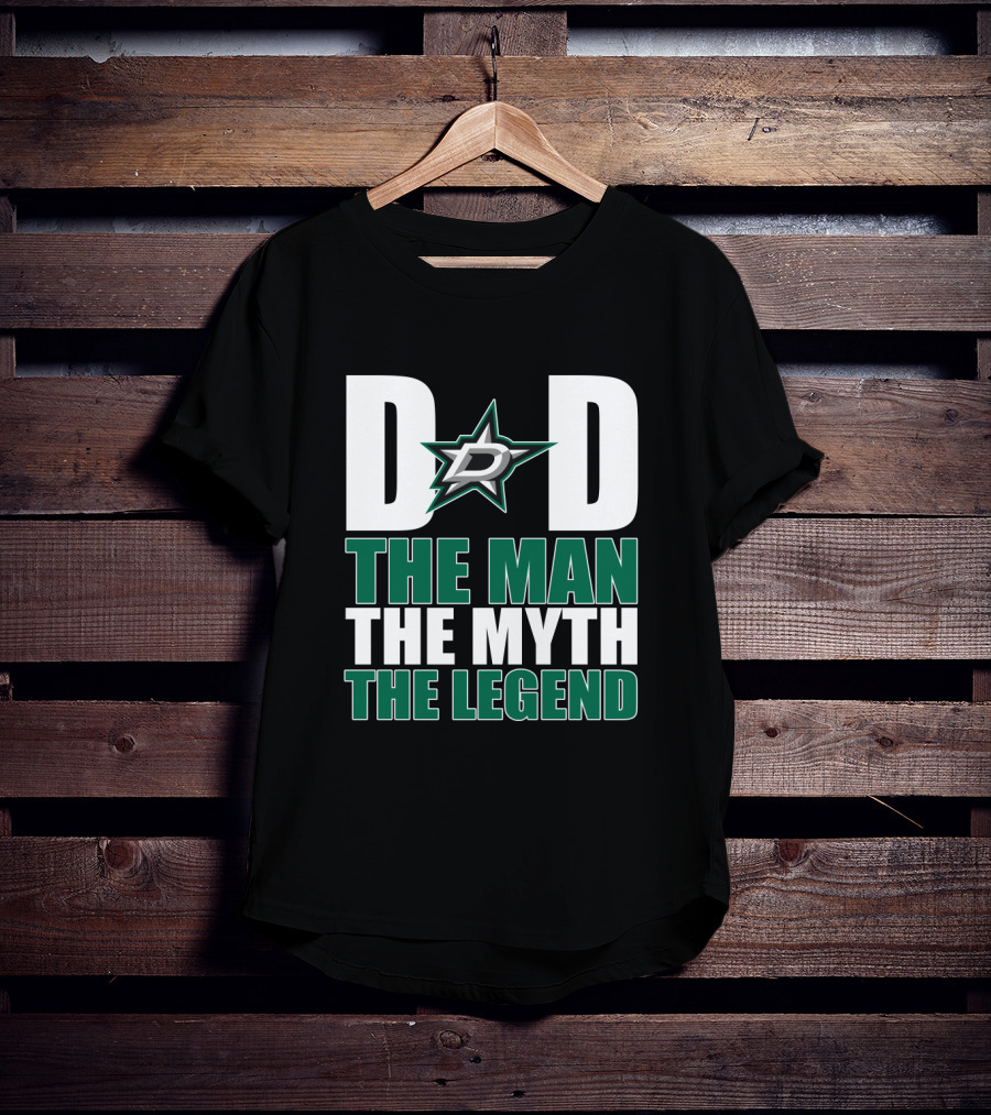 Dallas Stars Dad The Man The Myth The Legend T-Shirt