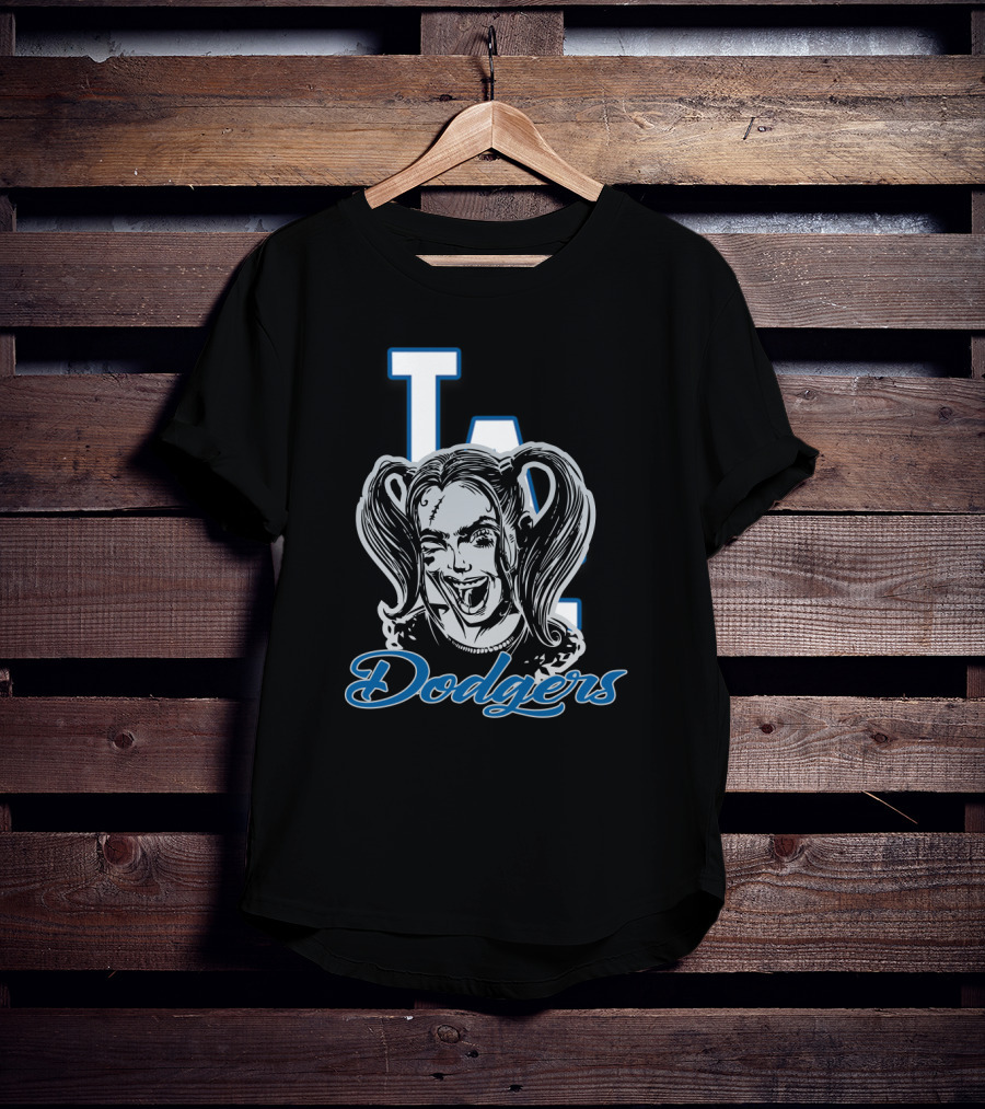 La Dodgers Harley Quinn T-Shirt