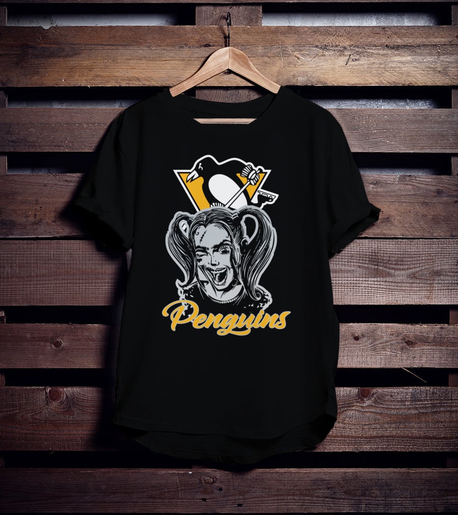 Penguins Harley Quinn Pittsburgh Penguins T-Shirt