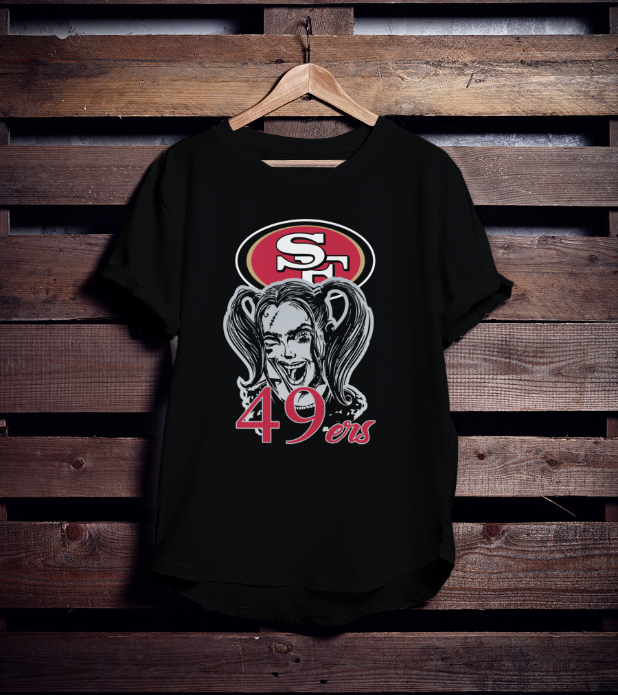 Harley Quinn San Francisco 49ers 49ers T-Shirt