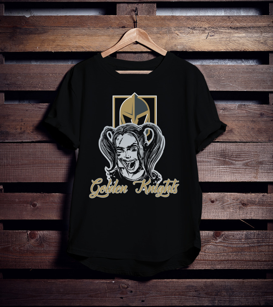 Golden Knights Harley Quinn Vegas Nhl T-Shirt