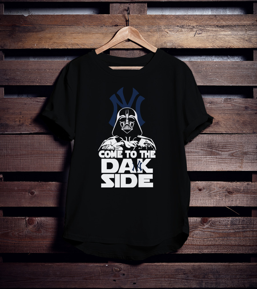 Darth Vader Come To The Dark Side New York Yankees Fans T-Shirt