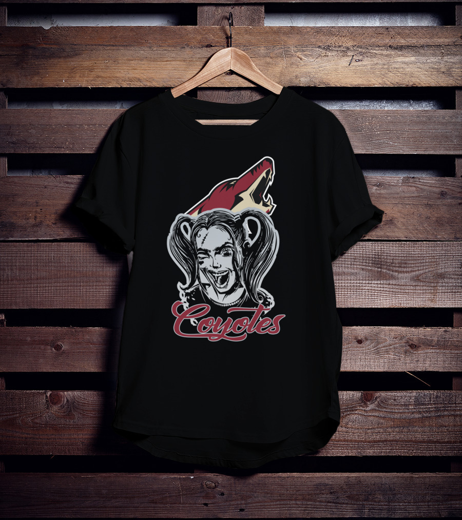 Harley Quinn Arizona Coyotes Fan T-Shirt