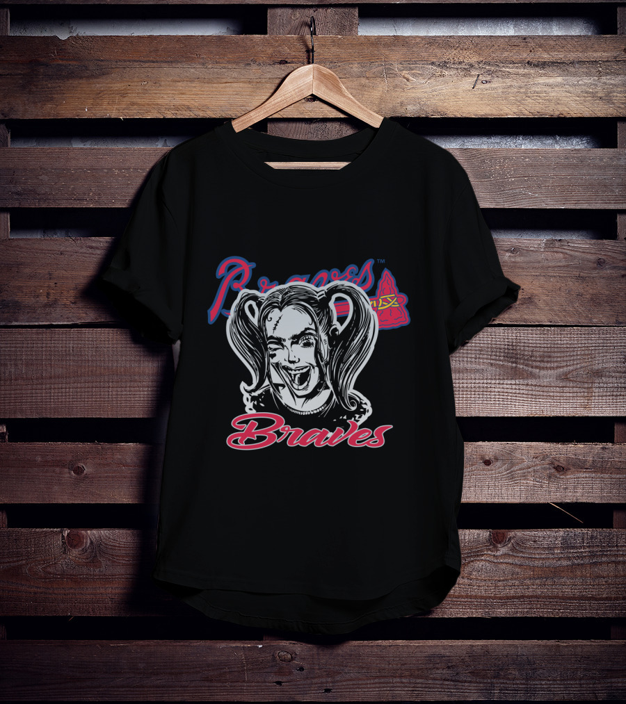 Braves Fans Harley Quinn Atlanta T-Shirt