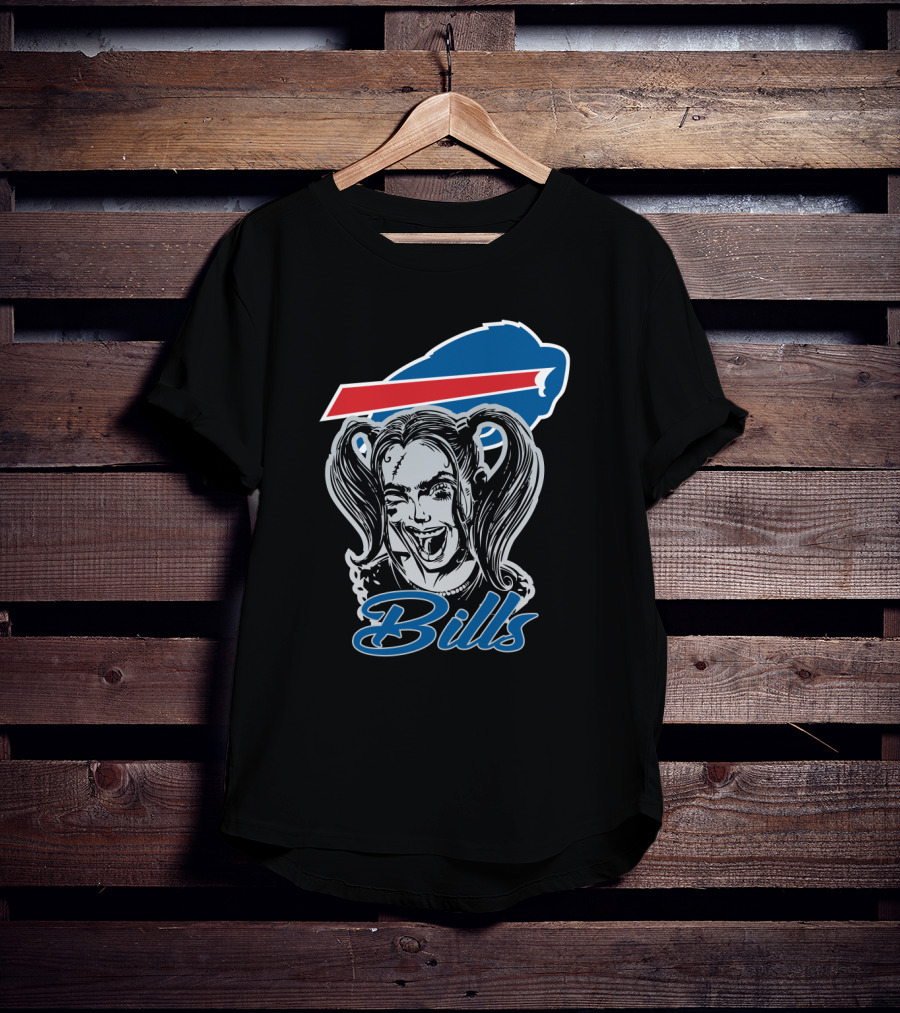 Harley Quinn Buffalo Bills Fans Bills T-Shirt