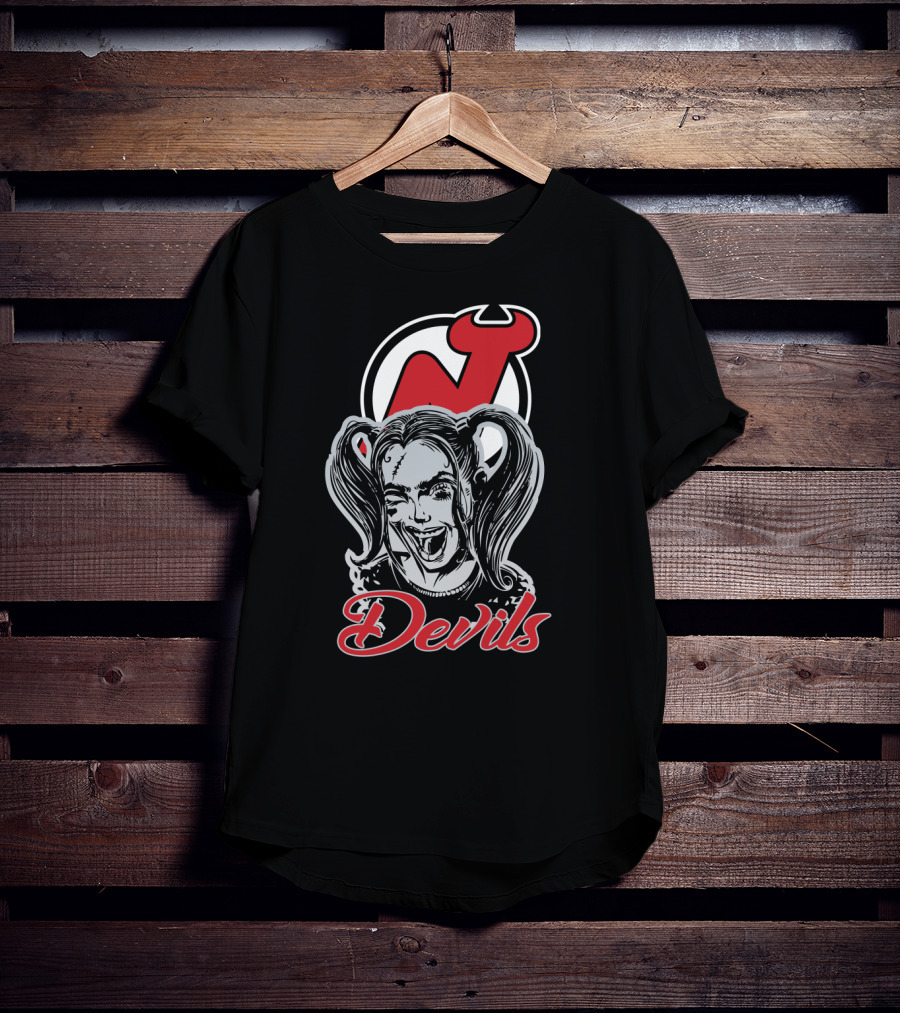 Harley Quinn Devils New Jersey Fans T-Shirt