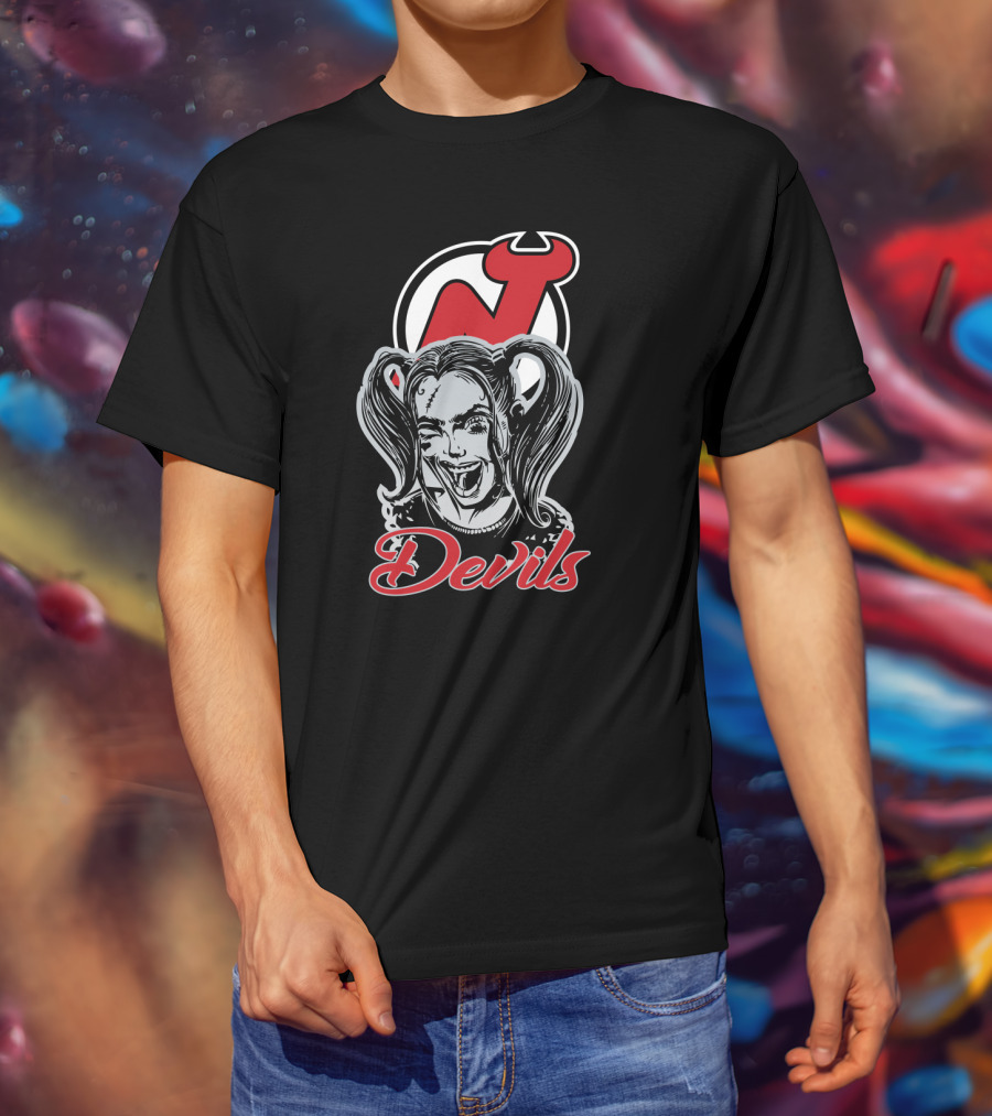 Harley Quinn Devils New Jersey Fans T-Shirt