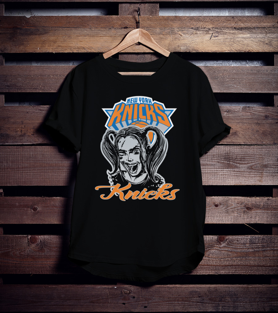 New York Knicks Harley Quinn Fans T-Shirt