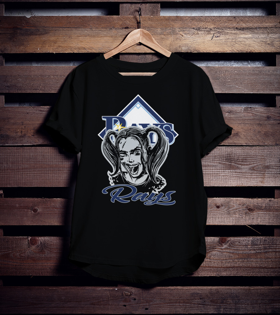Rays Fans With Harley Quinn Tampa Bay Style T-Shirt