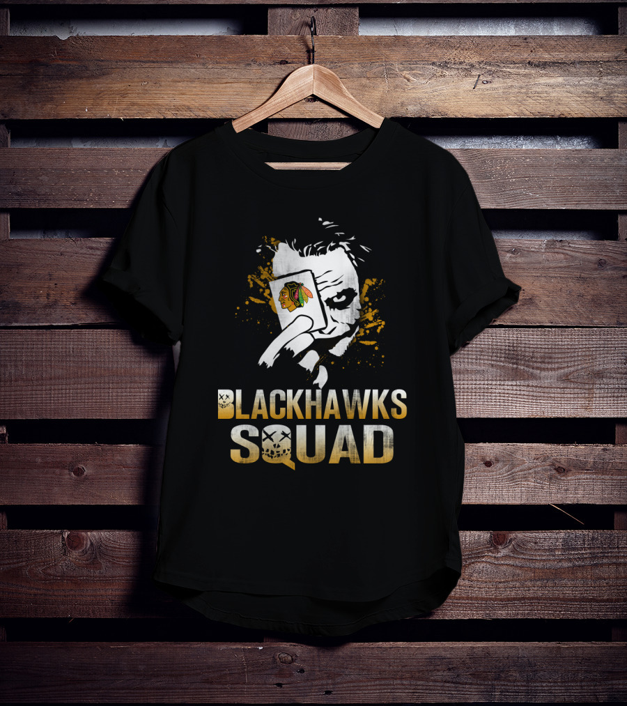 Joker Blackhawks Squad Fans T-Shirt