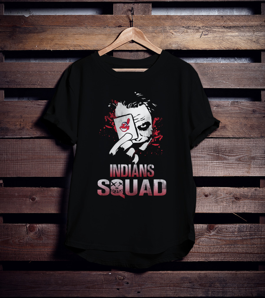 Indians Squad Joker Card Face Paint T-Shirt