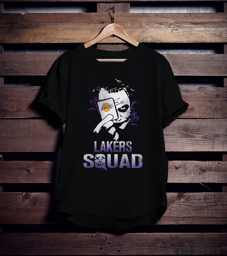 Lakers Squad Joker Card Lakers Fans T-Shirt