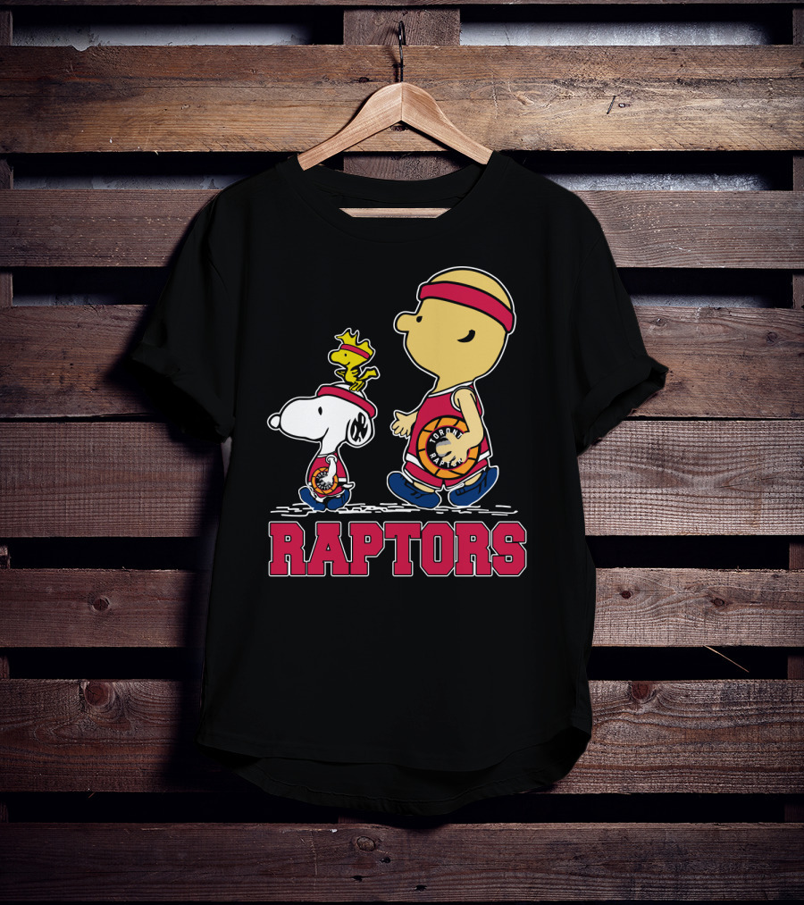Snoopy Toronto Raptors Woodstock Raptor Fans T-Shirt