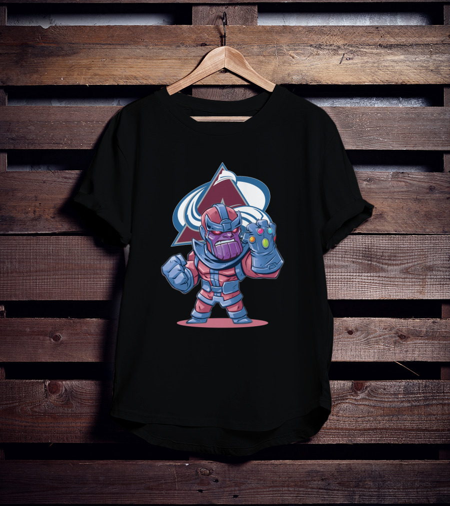 Thanos Colorado Avalanche Crossover T-Shirt