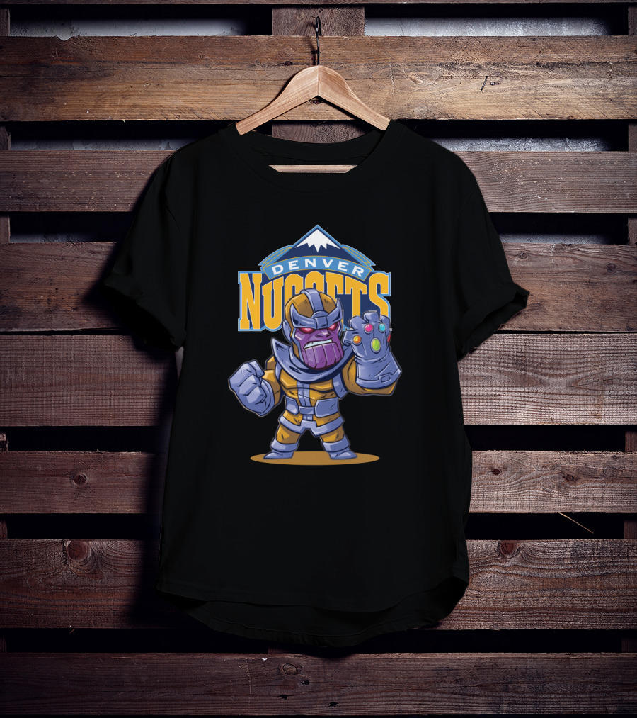 Denver Nuggets Thanos Fan Mashup T-Shirt