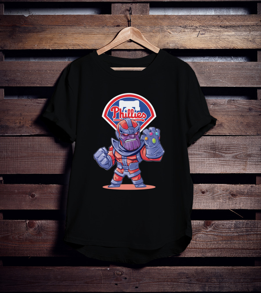 Thanos Philadelphia Phillies Fans Mashup T-Shirt