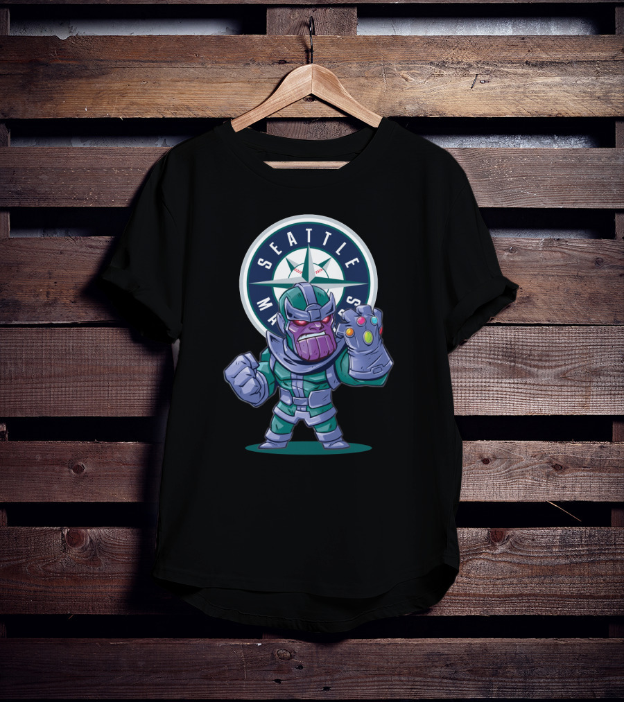 Seattle Mariners Thanos Mashup T-Shirt