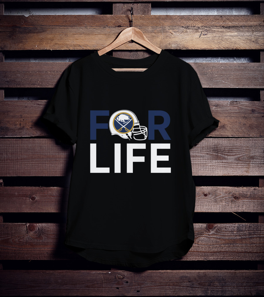 Buffalo Sabres For Life Hockey Fan T-Shirt