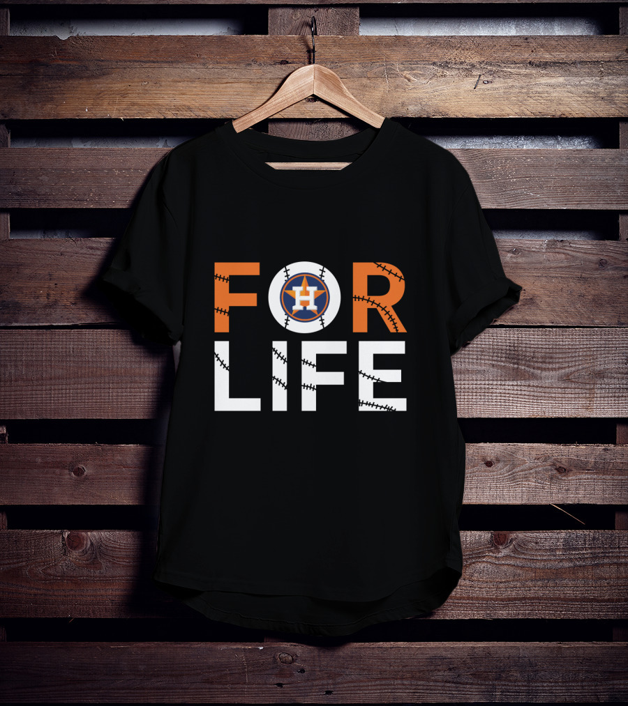 Houston Astros Baseball Logo For Life T-Shirt