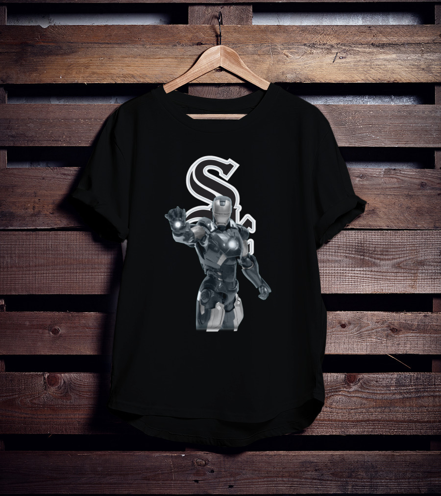 Iron Man Marvel Chicago White Sox Crossover S T-Shirt