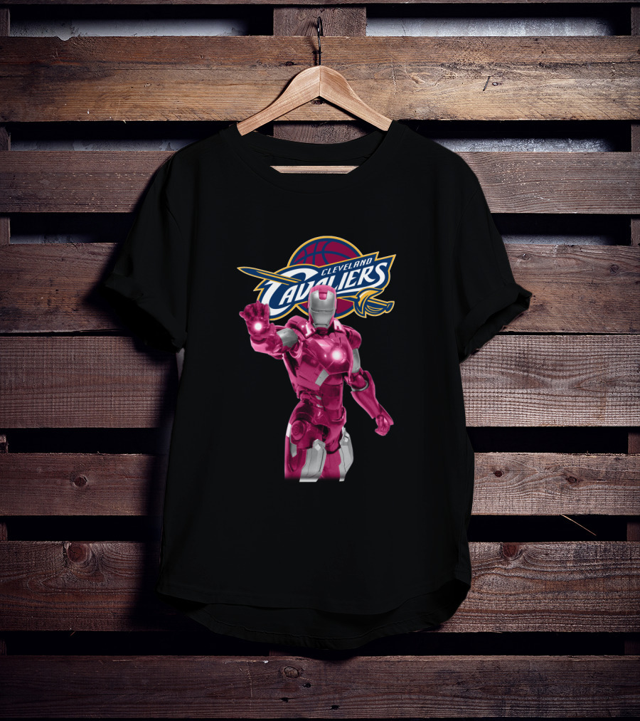 Cleveland Cavaliers Iron Man Basketball Crossover For Fans T-Shirt