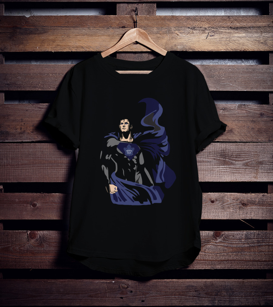 Superman Toronto Maple Leafs Logo Heroic T-Shirt