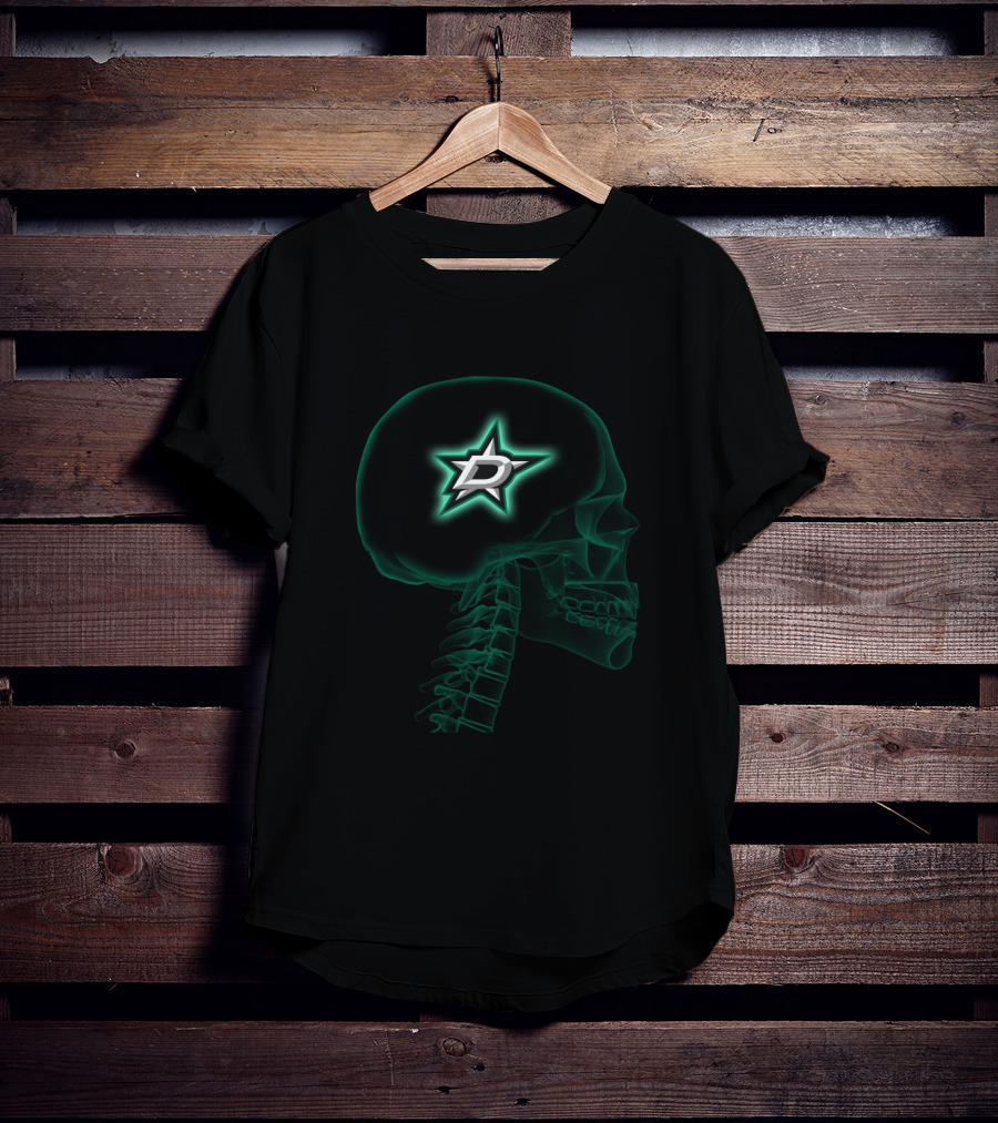 Dallas Stars Brain Halloween Fan Favorite T-Shirt